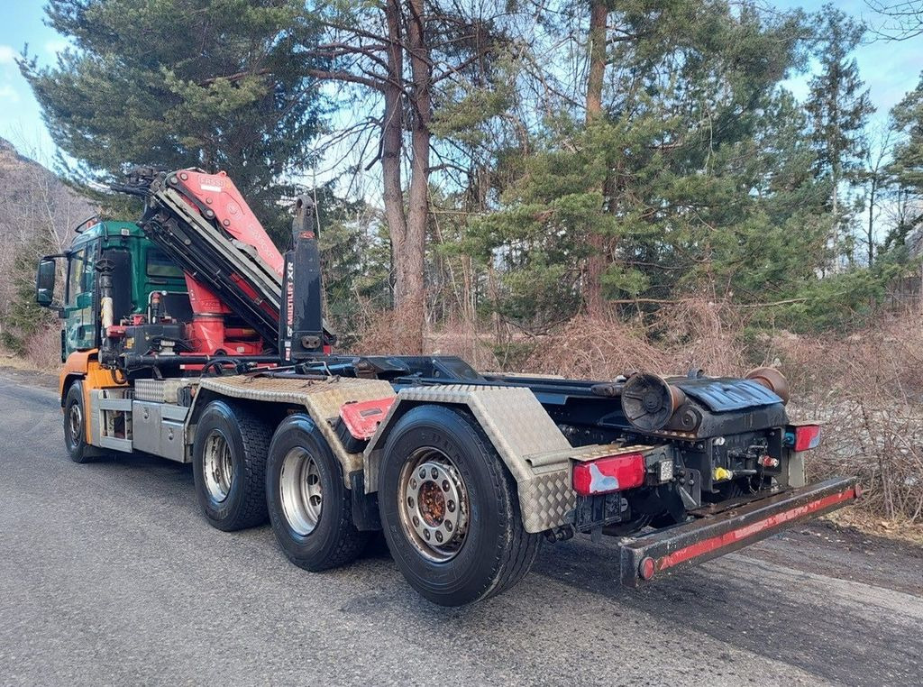 MAN TGS 35.480 8x4, E5, Fassi F235CXP Kran+Abroll - Autokran, Abrollkipper: das Bild 5 MAN TGS 35.480 8x4, E5, Fassi F235CXP Kran+Abroll - Autokran, Abrollkipper: das Bild 5