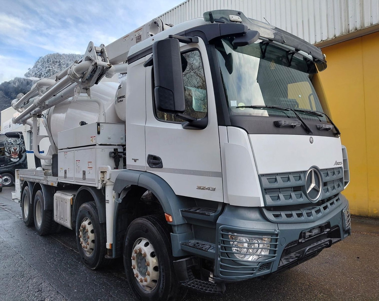 Mercedes-Benz Arocs 3243 8x4, E6, Schwing 24m, Stetter 7m3 - Betonpumpe: das Bild 1 Mercedes-Benz Arocs 3243 8x4, E6, Schwing 24m, Stetter 7m3 - Betonpumpe: das Bild 1