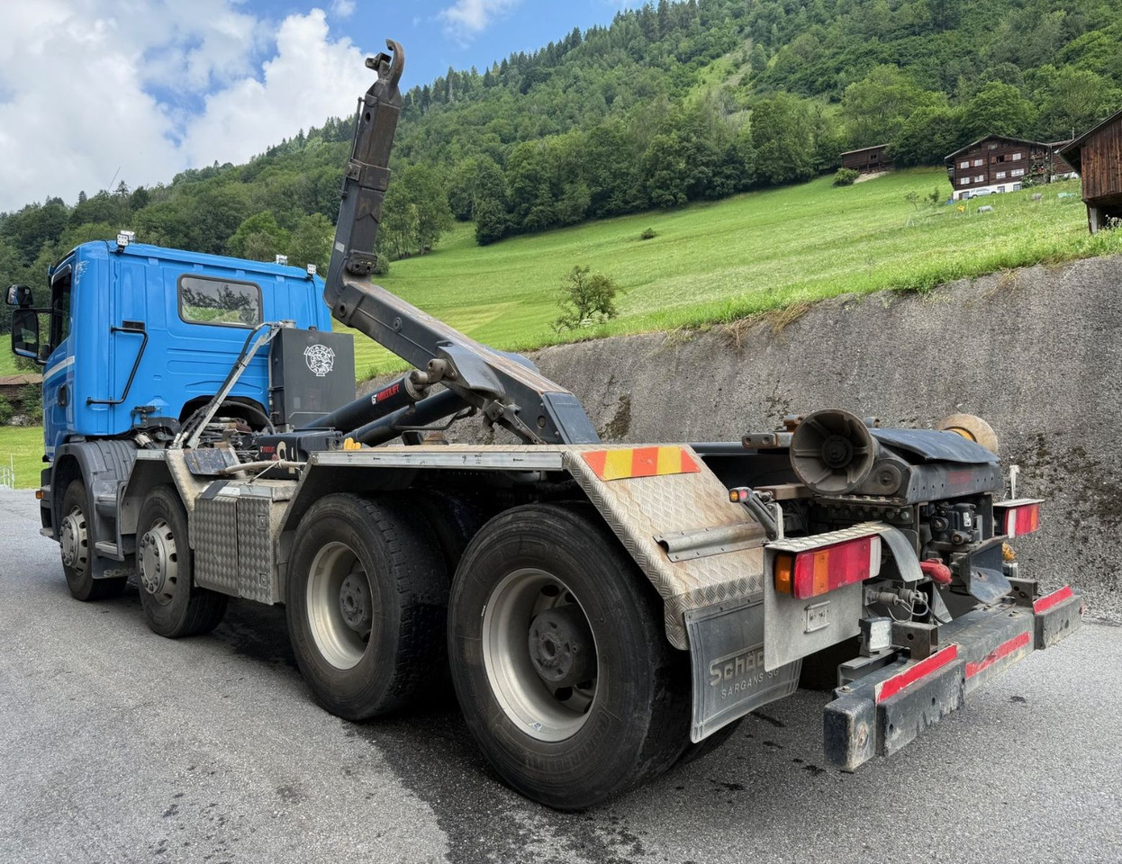 Scania G490 CB 8x4, E6, Retarder, Hiab Multilift 21ton - Abrollkipper: das Bild 3 Scania G490 CB 8x4, E6, Retarder, Hiab Multilift 21ton - Abrollkipper: das Bild 3
