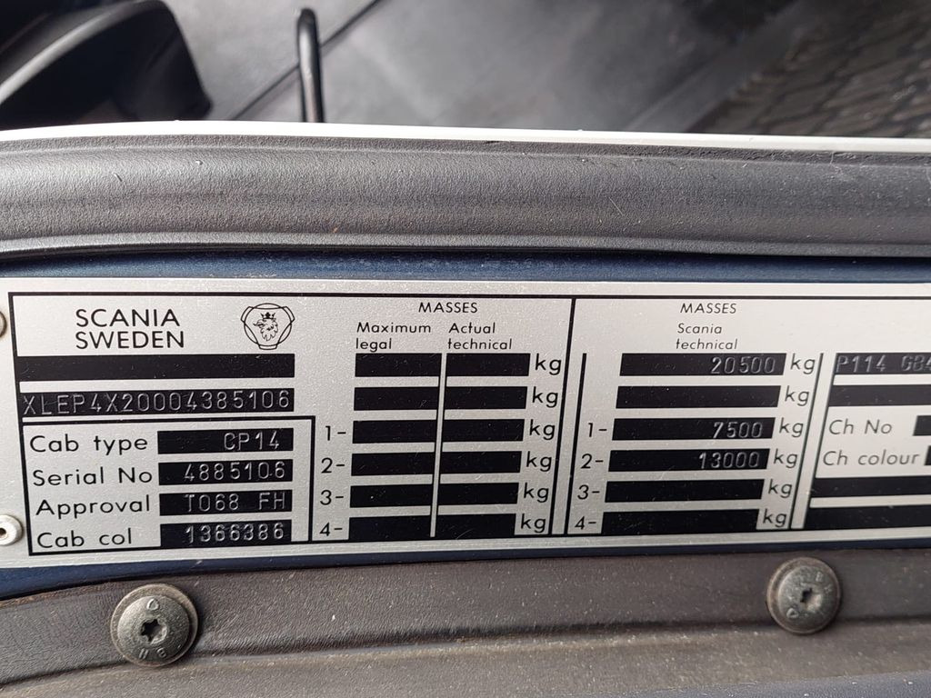 Scania P114 340 GB 4x2, E2, Welaki Gergen, Retarder  - Leasing Scania P114 340 GB 4x2, E2, Welaki Gergen, Retarder: das Bild 9