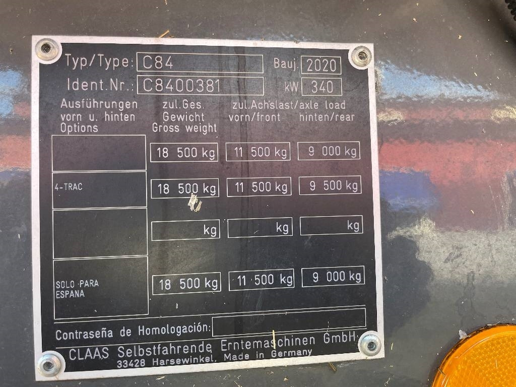 Claas Lexion 6800 Dismantled: only spare parts - Mähdrescher: das Bild 5 Claas Lexion 6800 Dismantled: only spare parts - Mähdrescher: das Bild 5
