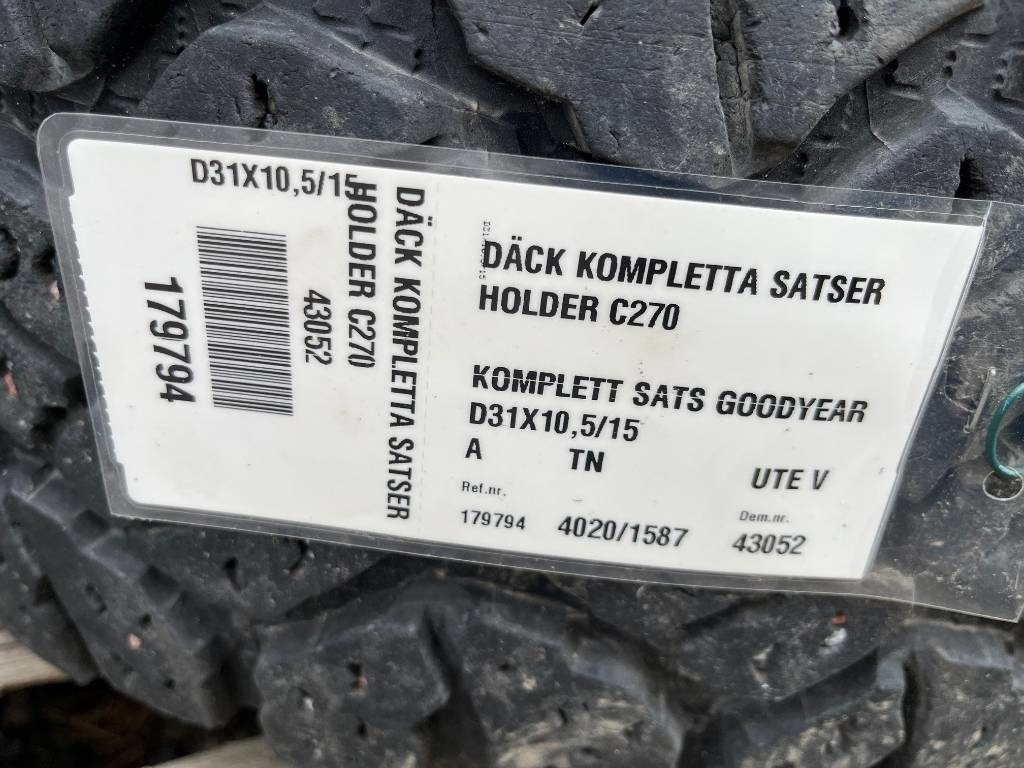 Goodyear 31X10,5 15 Holder C270 - Komplettrad: das Bild 4 Goodyear 31X10,5 15 Holder C270 - Komplettrad: das Bild 4