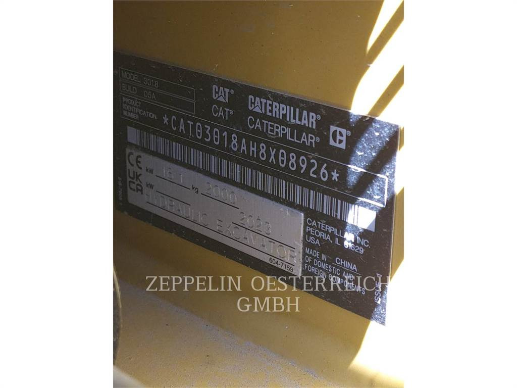 CAT 301.8-05 - Minibagger: das Bild 5 CAT 301.8-05 - Minibagger: das Bild 5