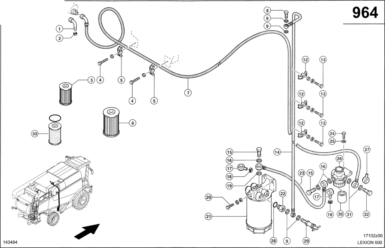 Claas Lexion 600 FILTR PALIWA SILNIKA 0000686660 (Silnik; instalacja paliwowa) - Kraftstofffilter für Landmaschine: das Bild 1 Claas Lexion 600 FILTR PALIWA SILNIKA 0000686660 (Silnik; instalacja paliwowa) - Kraftstofffilter für Landmaschine: das Bild 1