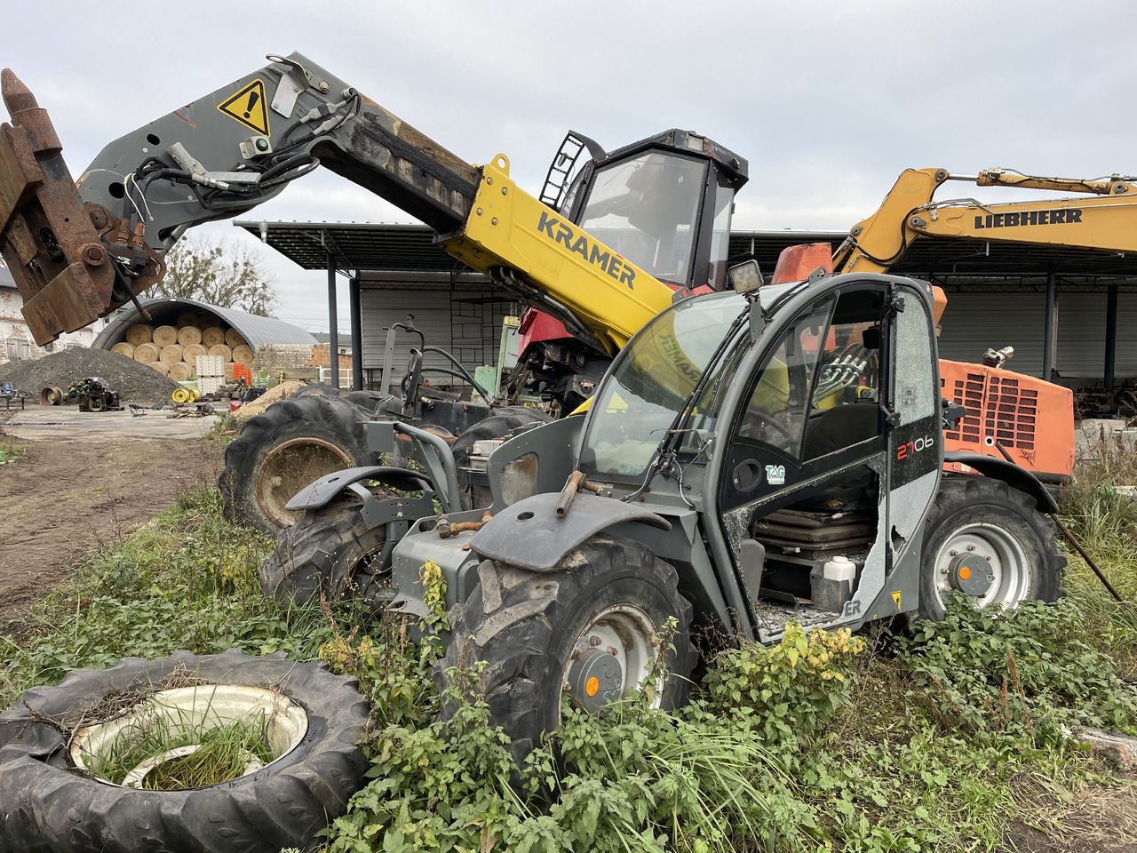Kramer 2706 ładowarka części - kabina drzwi szyby błotniki - Tür und Teile für Landmaschine: das Bild 1 Kramer 2706 ładowarka części - kabina drzwi szyby błotniki - Tür und Teile für Landmaschine: das Bild 1