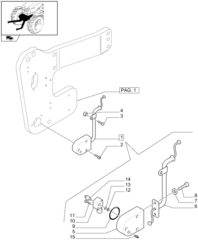 New Holland T6010 Potencjometr 47133194 - Elektrische Ausrüstung für Traktor: das Bild 1 New Holland T6010 Potencjometr 47133194 - Elektrische Ausrüstung für Traktor: das Bild 1