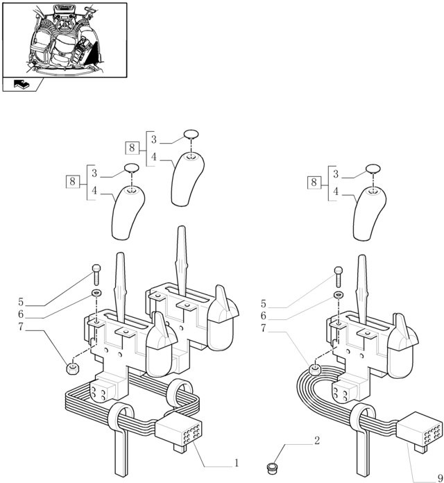 New Holland T6010 Zawór elektryczny 87395800 - Elektrische Ausrüstung für Traktor: das Bild 1 New Holland T6010 Zawór elektryczny 87395800 - Elektrische Ausrüstung für Traktor: das Bild 1