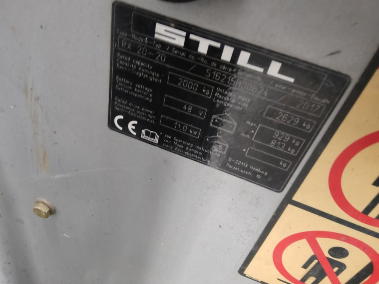 STILL RX20-20 - Elektrostapler: das Bild 2 STILL RX20-20 - Elektrostapler: das Bild 2
