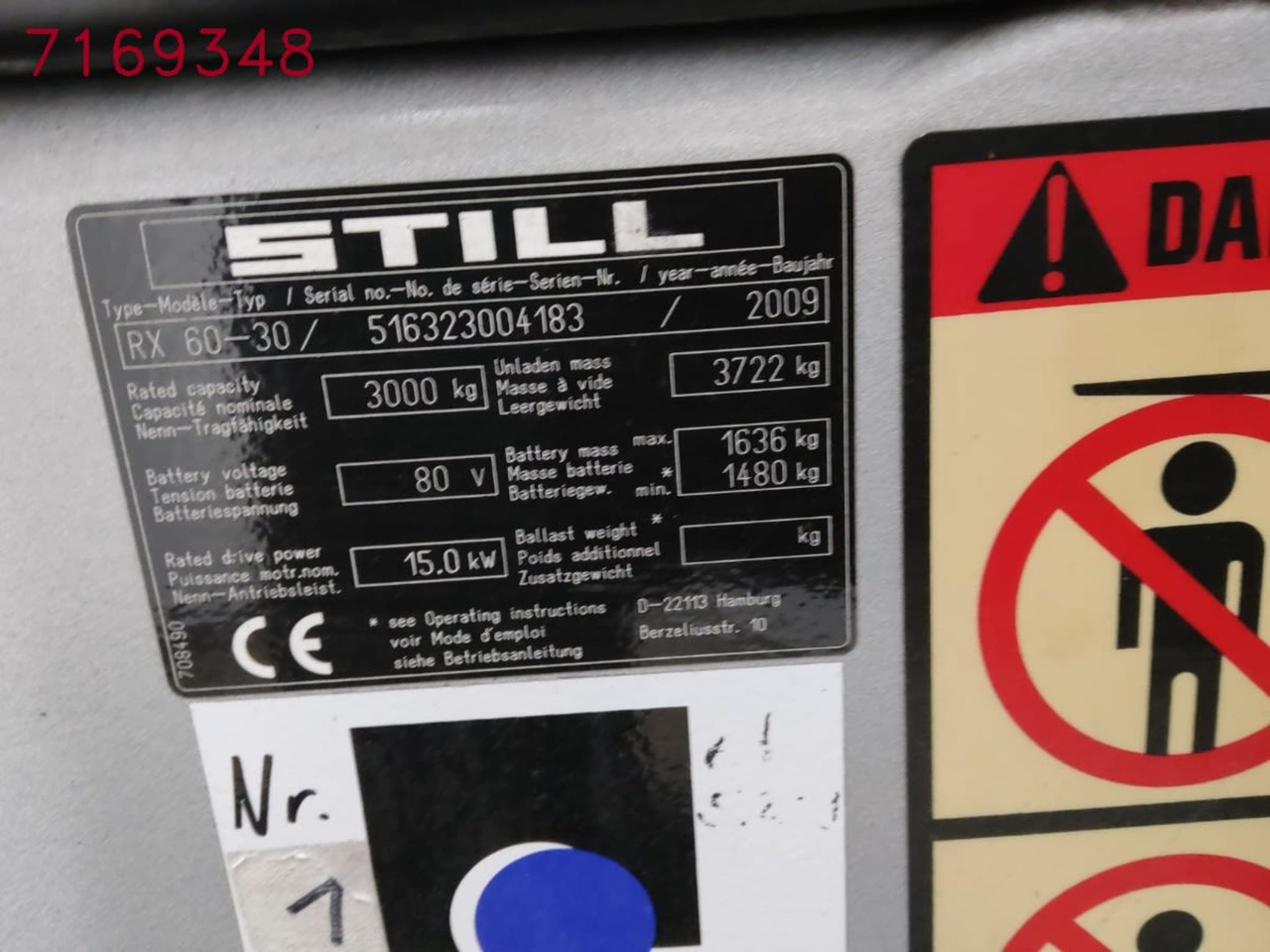 STILL RX60-30 - Elektrostapler: das Bild 3 STILL RX60-30 - Elektrostapler: das Bild 3