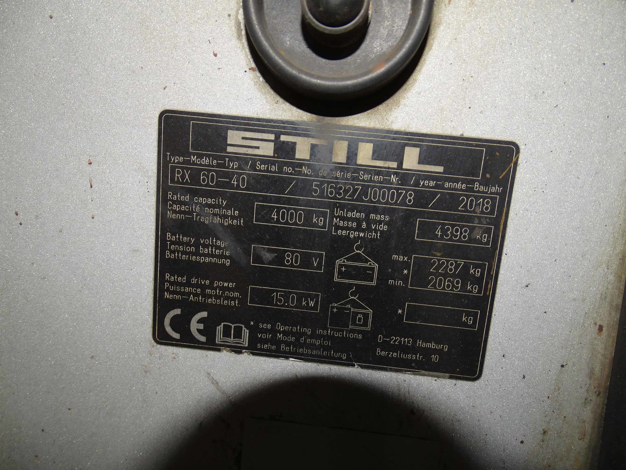 STILL RX60-40 - Elektrostapler: das Bild 2 STILL RX60-40 - Elektrostapler: das Bild 2