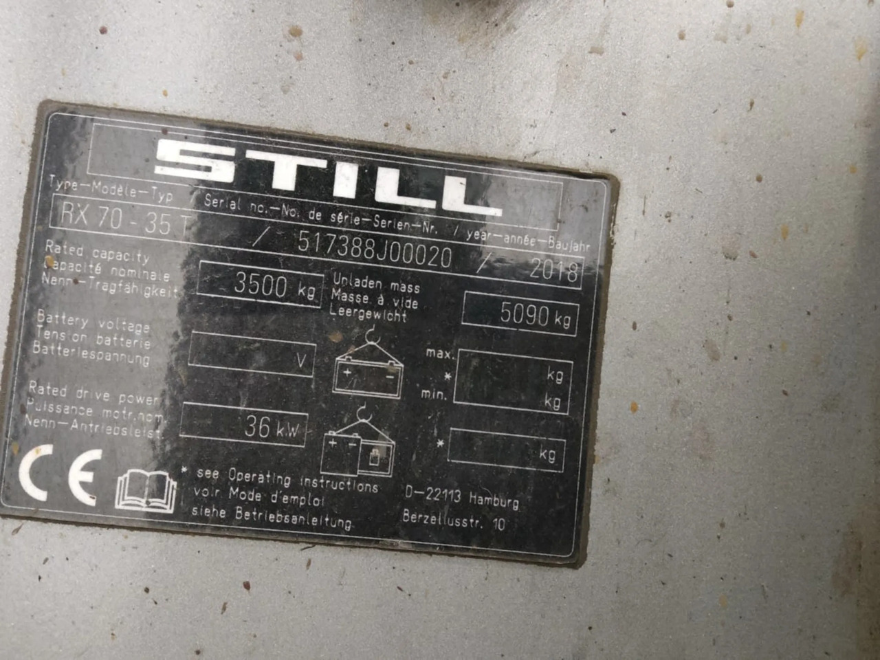 STILL RX70-35T - Treibgasstapler: das Bild 5 STILL RX70-35T - Treibgasstapler: das Bild 5