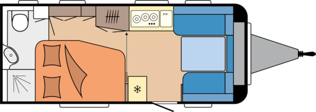 Hobby De Luxe 495 WFB 2026 AUTARK Ambiente 1800kg.++ - Wohnwagen: das Bild 2 Hobby De Luxe 495 WFB 2026 AUTARK Ambiente 1800kg.++ - Wohnwagen: das Bild 2