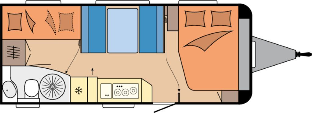Hobby De Luxe 545 KMF 2026 3er Autark Backofen uvm.+ - Wohnwagen: das Bild 2 Hobby De Luxe 545 KMF 2026 3er Autark Backofen uvm.+ - Wohnwagen: das Bild 2
