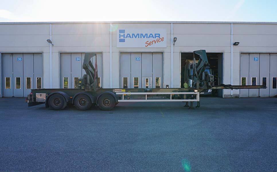 Hammar 195 S, Sideloader, 33 tonnes SWL (20'-40') - Container/ Wechselfahrgestell Auflieger: das Bild 1 Hammar 195 S, Sideloader, 33 tonnes SWL (20'-40') - Container/ Wechselfahrgestell Auflieger: das Bild 1