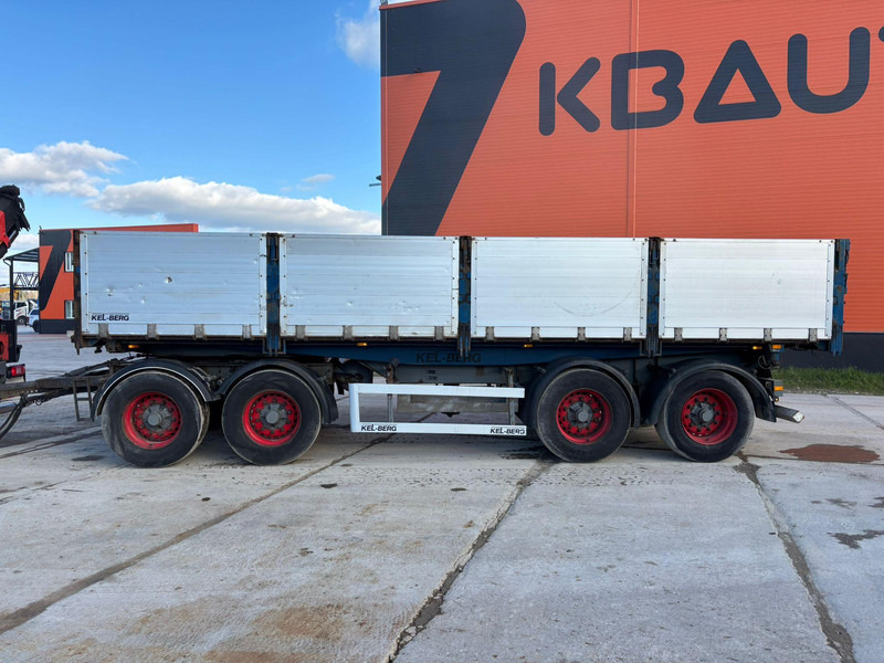 KEL-BERG D32B4 BPW AXLES / EXTENDABLE DRAWBAR / BOX L=7605 mm - Pritschenanhänger/ Plattformanhänger: das Bild 4 KEL-BERG D32B4 BPW AXLES / EXTENDABLE DRAWBAR / BOX L=7605 mm - Pritschenanhänger/ Plattformanhänger: das Bild 4