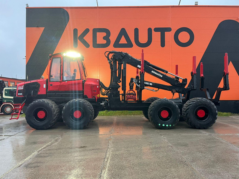 Komatsu 895 8x8 LOADFLEX / CRANE 165F - Rückewagen: das Bild 3 Komatsu 895 8x8 LOADFLEX / CRANE 165F - Rückewagen: das Bild 3