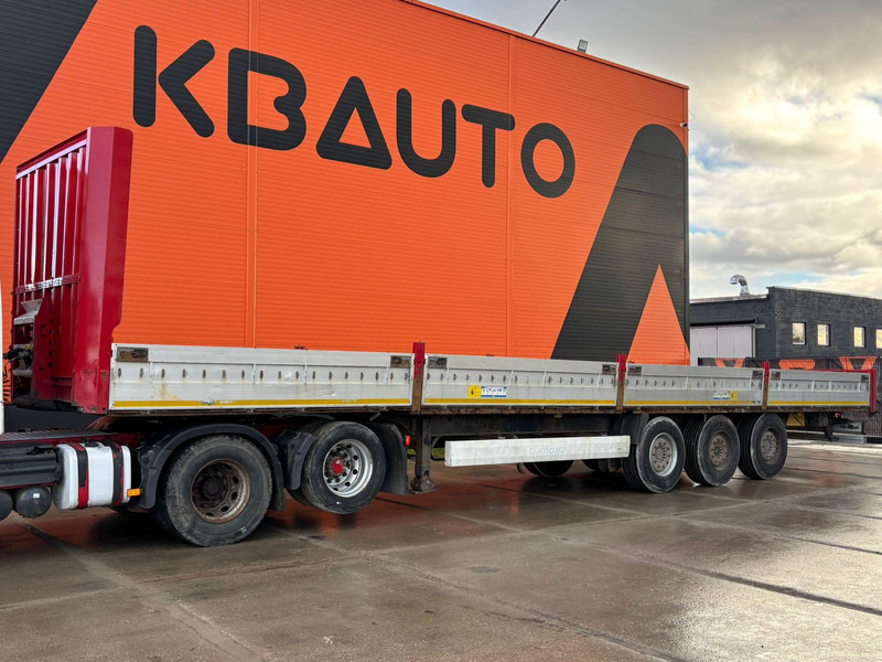 Krone SDP 27 PLATFORM L=13663 mm / SAF AXLES - Pritschenauflieger/ Plattformauflieger: das Bild 1 Krone SDP 27 PLATFORM L=13663 mm / SAF AXLES - Pritschenauflieger/ Plattformauflieger: das Bild 1