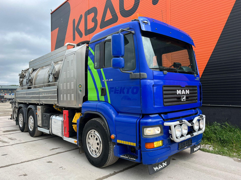 MAN TGA 26.430 6x2*4 TANK 13700 l / VACUUM MORO PM200R - 2283 hours / PRESSURE Pratissoli KF38 - 40 l/min - 150 bar - Saug-/ Spülfahrzeug: das Bild 3 MAN TGA 26.430 6x2*4 TANK 13700 l / VACUUM MORO PM200R - 2283 hours / PRESSURE Pratissoli KF38 - 40 l/min - 150 bar - Saug-/ Spülfahrzeug: das Bild 3