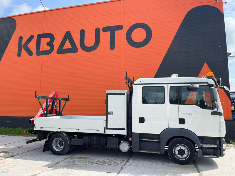 MAN TGL 8.220 4x2 HMF 270 K2 / WINCH / PLATFORM L=2779 mm - Pritsche LKW, Autokran: das Bild 5 MAN TGL 8.220 4x2 HMF 270 K2 / WINCH / PLATFORM L=2779 mm - Pritsche LKW, Autokran: das Bild 5