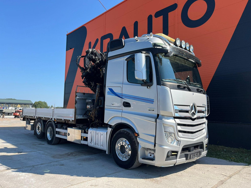 Mercedes-Benz Actros 2551 6x2 HIAB 377-6 HIPRO + JIB / Platform extendable L=6400 -- 7397mm - Pritsche LKW, Autokran: das Bild 4 Mercedes-Benz Actros 2551 6x2 HIAB 377-6 HIPRO + JIB / Platform extendable L=6400 -- 7397mm - Pritsche LKW, Autokran: das Bild 4