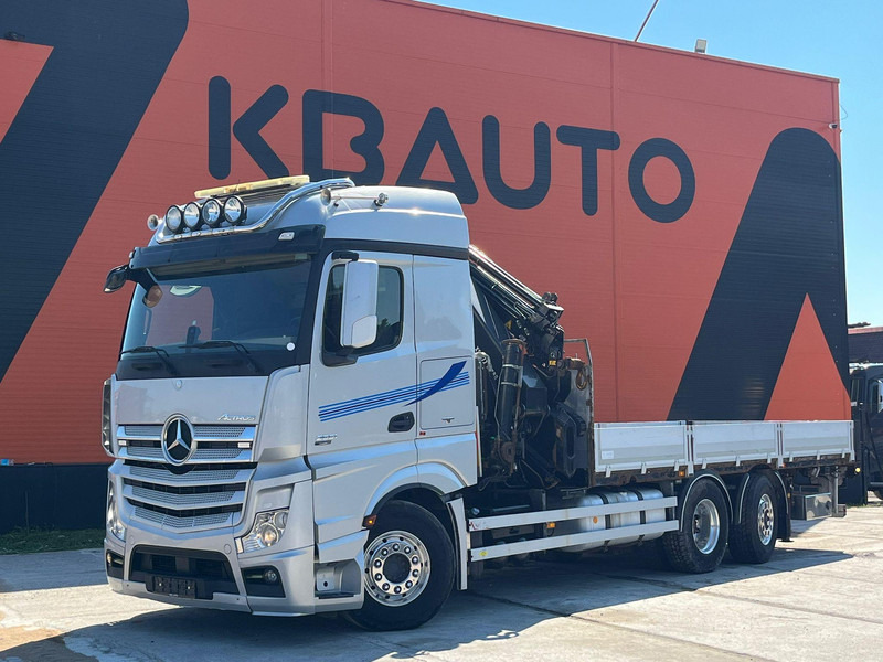 Mercedes-Benz Actros 2551 6x2 HIAB 377-6 HIPRO + JIB / Platform extendable L=6400 -- 7397mm - Pritsche LKW, Autokran: das Bild 2 Mercedes-Benz Actros 2551 6x2 HIAB 377-6 HIPRO + JIB / Platform extendable L=6400 -- 7397mm - Pritsche LKW, Autokran: das Bild 2
