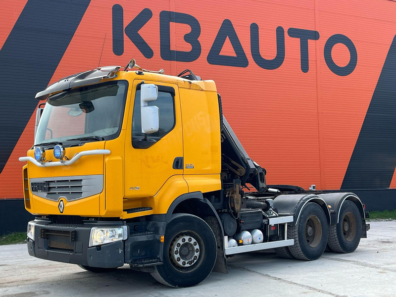 Renault Premium 450 6x4 HIAB 166E-5 - Sattelzugmaschine: das Bild 1 Renault Premium 450 6x4 HIAB 166E-5 - Sattelzugmaschine: das Bild 1