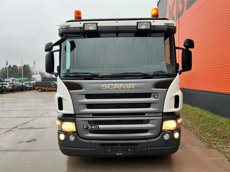 Scania P 340 6x2*4 FERRARI 726 / LIFT L=5138 mm - Seil Abrollkipper, Autokran: das Bild 3 Scania P 340 6x2*4 FERRARI 726 / LIFT L=5138 mm - Seil Abrollkipper, Autokran: das Bild 3