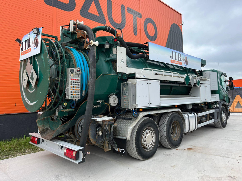 Scania P 360 6x2*4 Larsen A/S TANK 10000 l / VACUUM Vacustar W1300R / PRESSURE Uraca F716 - Saug-/ Spülfahrzeug: das Bild 5 Scania P 360 6x2*4 Larsen A/S TANK 10000 l / VACUUM Vacustar W1300R / PRESSURE Uraca F716 - Saug-/ Spülfahrzeug: das Bild 5