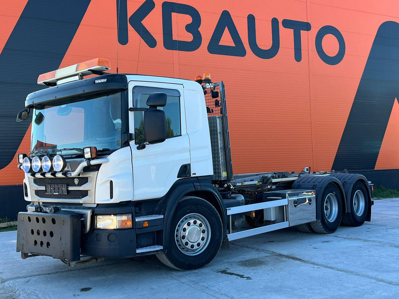 Scania P 400 6x2 JOAB L 20 ton / L=5200 mm / SNOW PLOW EQUIPMENT - Abrollkipper: das Bild 1 Scania P 400 6x2 JOAB L 20 ton / L=5200 mm / SNOW PLOW EQUIPMENT - Abrollkipper: das Bild 1