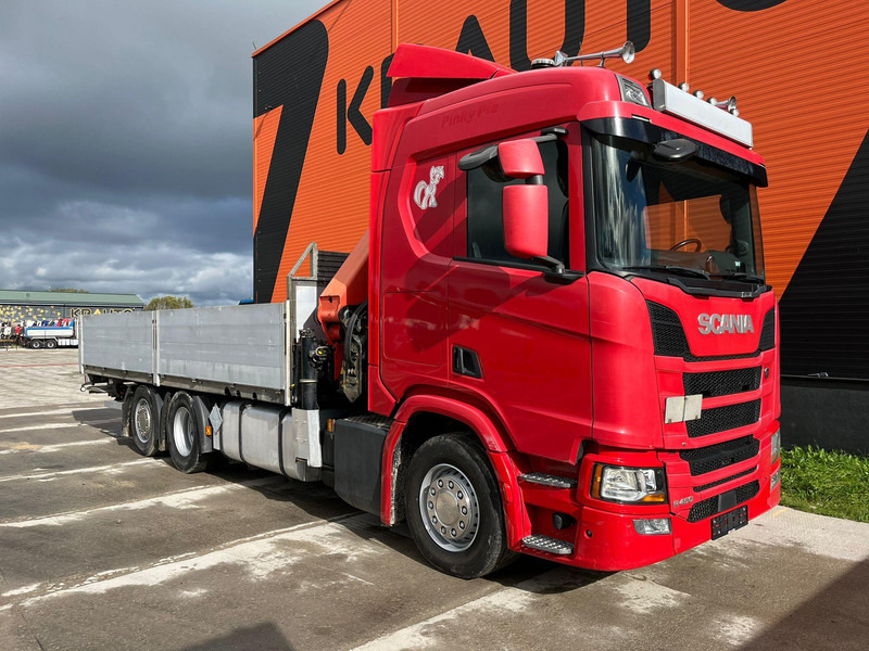 Scania R 450 6x2*4 PK 26002 / PLATFORM L=6482 mm - Pritsche LKW, Autokran: das Bild 4 Scania R 450 6x2*4 PK 26002 / PLATFORM L=6482 mm - Pritsche LKW, Autokran: das Bild 4