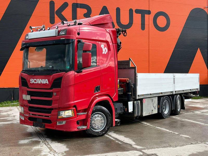 Scania R 450 6x2*4 PK 26002 / PLATFORM L=6482 mm - Pritsche LKW, Autokran: das Bild 2 Scania R 450 6x2*4 PK 26002 / PLATFORM L=6482 mm - Pritsche LKW, Autokran: das Bild 2