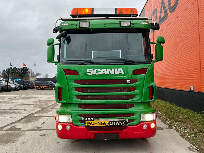 Scania R 480 8x2*6 PK 65002 + JIB / PLATFORM L=7518 mm - Pritsche LKW, Autokran: das Bild 3 Scania R 480 8x2*6 PK 65002 + JIB / PLATFORM L=7518 mm - Pritsche LKW, Autokran: das Bild 3