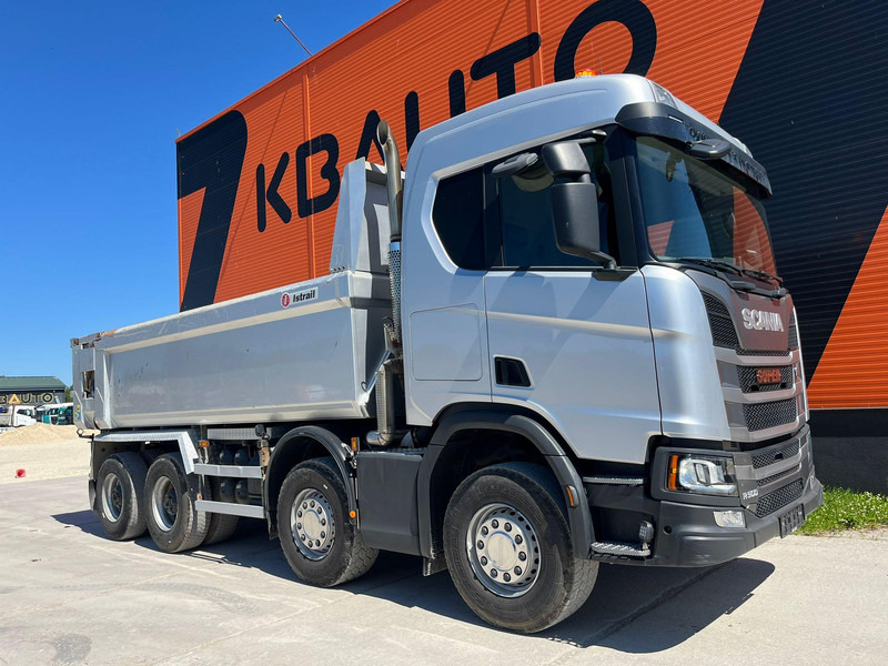 Scania R 500 8x4 RETARDER / FULL STEEL / BOX L=5670 mm - Kipper: das Bild 4 Scania R 500 8x4 RETARDER / FULL STEEL / BOX L=5670 mm - Kipper: das Bild 4