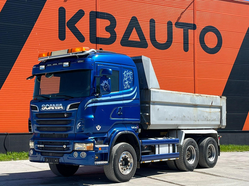 Scania R 560 6x4 RETARDER / FULL STEEL / BIG AXLES / BOX L=4563 mm - Kipper: das Bild 1 Scania R 560 6x4 RETARDER / FULL STEEL / BIG AXLES / BOX L=4563 mm - Kipper: das Bild 1