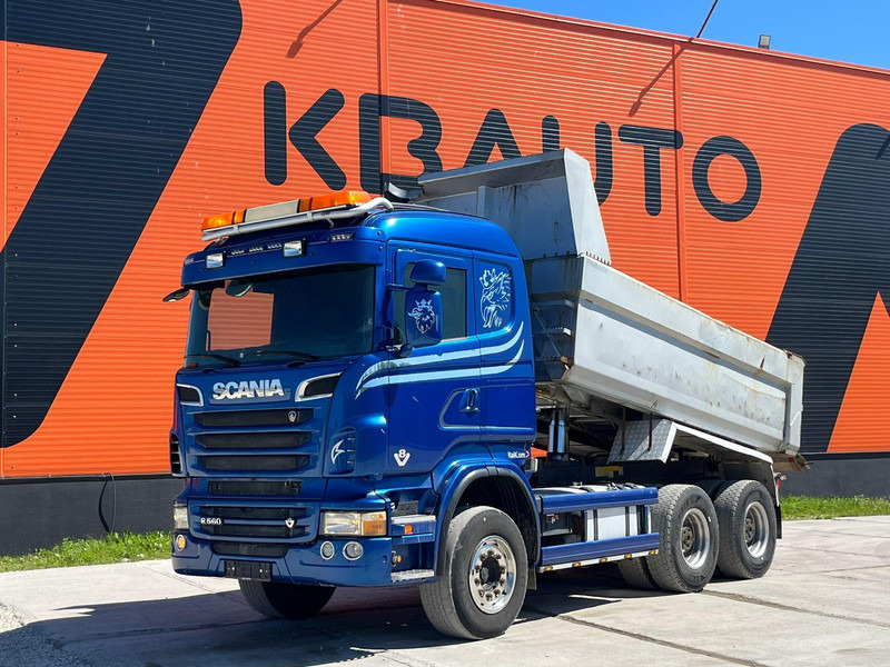Scania R 560 6x4 RETARDER / FULL STEEL / BIG AXLES / BOX L=4563 mm - Kipper: das Bild 2 Scania R 560 6x4 RETARDER / FULL STEEL / BIG AXLES / BOX L=4563 mm - Kipper: das Bild 2