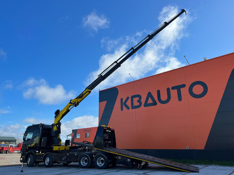 Autotransporter LKW Scania R 560 8x4 PK 34002 / WINCH / FALCOM FAS 12000 / PLATFORM L=6564 mm: das Bild 7