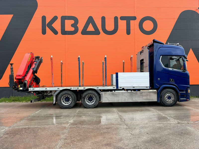 Scania R 650 6x4 PK 24001 / PLATFORM L=6800 mm - Pritsche LKW, Autokran: das Bild 5 Scania R 650 6x4 PK 24001 / PLATFORM L=6800 mm - Pritsche LKW, Autokran: das Bild 5