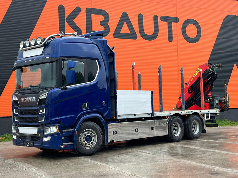 Scania R 650 6x4 PK 24001 / PLATFORM L=6800 mm - Pritsche LKW, Autokran: das Bild 2 Scania R 650 6x4 PK 24001 / PLATFORM L=6800 mm - Pritsche LKW, Autokran: das Bild 2