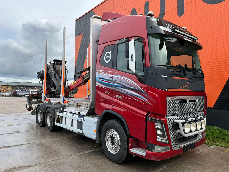 Volvo FH 16 650 6x4 Jonsered J1088ST. 96 - Holztransporter, Autokran: das Bild 3 Volvo FH 16 650 6x4 Jonsered J1088ST. 96 - Holztransporter, Autokran: das Bild 3