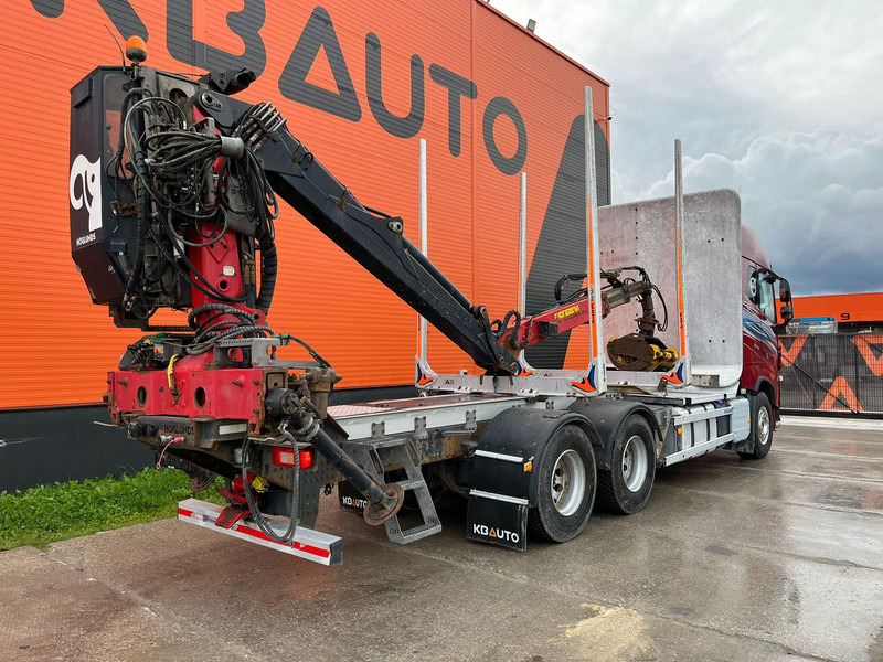 Volvo FH 16 650 6x4 Jonsered J1088ST. 96 - Holztransporter, Autokran: das Bild 5 Volvo FH 16 650 6x4 Jonsered J1088ST. 96 - Holztransporter, Autokran: das Bild 5