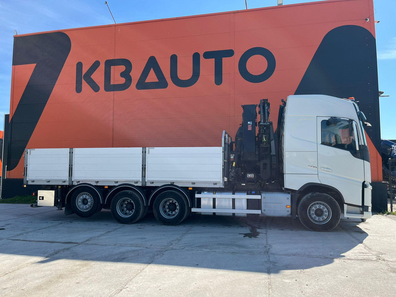 Volvo FH 500 8x4*4 HIAB 408E-6 + JIB / PLATFORM L=6434 mm - Pritsche LKW, Autokran: das Bild 5 Volvo FH 500 8x4*4 HIAB 408E-6 + JIB / PLATFORM L=6434 mm - Pritsche LKW, Autokran: das Bild 5