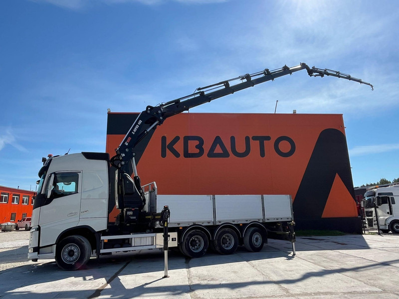 Pritsche LKW, Autokran Volvo FH 500 8x4*4 HIAB 408E-6 + JIB / PLATFORM L=6434 mm: das Bild 9