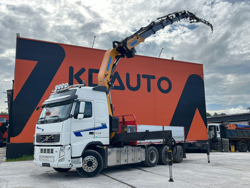 Volvo FH 540 8x4*4 EFFER 525/6S + JIB + WINCH / PLATFORM L=6216 mm - Pritsche LKW, Autokran: das Bild 1 Volvo FH 540 8x4*4 EFFER 525/6S + JIB + WINCH / PLATFORM L=6216 mm - Pritsche LKW, Autokran: das Bild 1