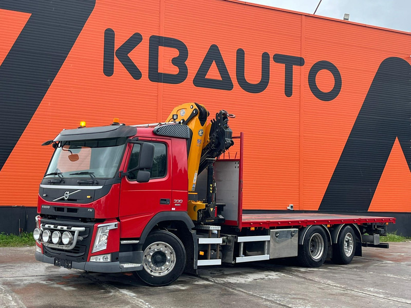 Volvo FM 330 6x2*4 EFFER 215/4S / PLATFORM L=6529 mm - Pritsche LKW, Autokran: das Bild 2 Volvo FM 330 6x2*4 EFFER 215/4S / PLATFORM L=6529 mm - Pritsche LKW, Autokran: das Bild 2