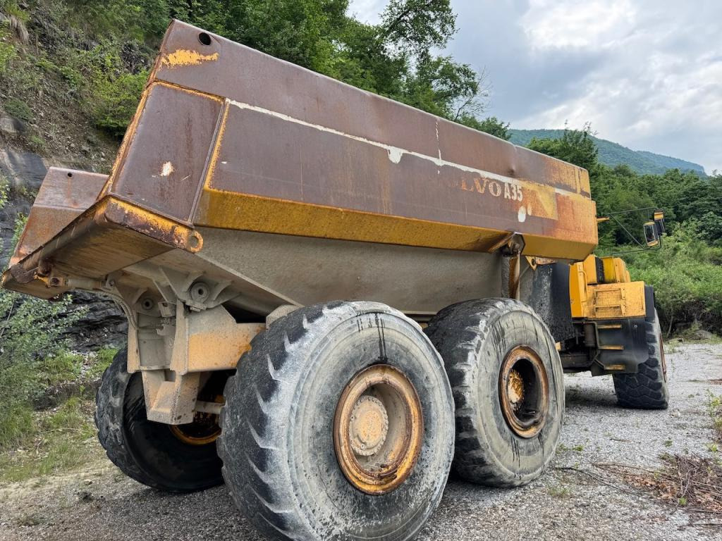BM Volvo A35 - Knickgelenkter Dumper: das Bild 3 BM Volvo A35 - Knickgelenkter Dumper: das Bild 3
