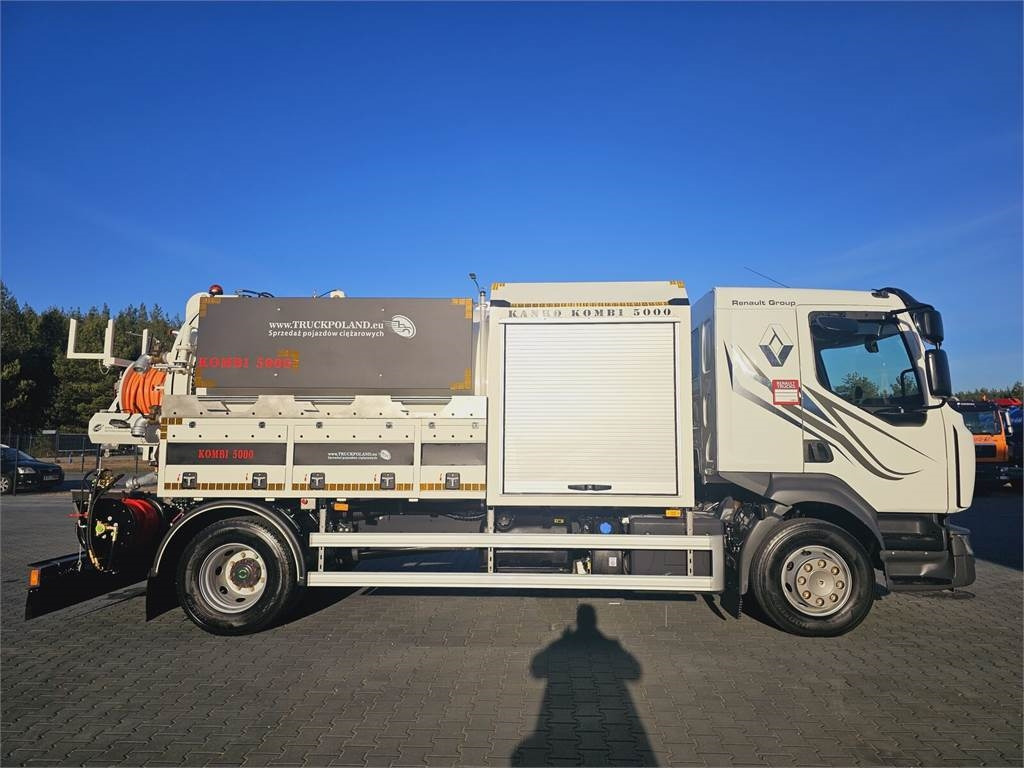 Saug-/ Spülfahrzeug Renault GAMA KANRO KOMBI 5000: das Bild 7
