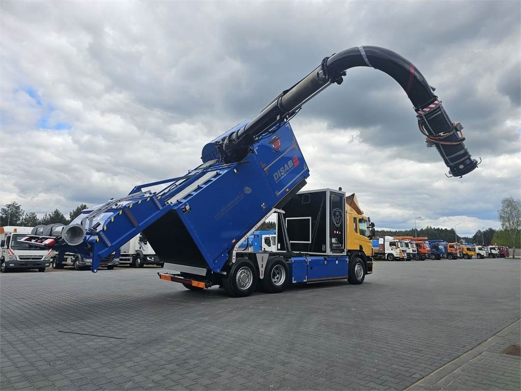 Scania DISAB ENVAC Saugbagger vacuum cleaner excavator su - Müllwagen: das Bild 1 Scania DISAB ENVAC Saugbagger vacuum cleaner excavator su - Müllwagen: das Bild 1