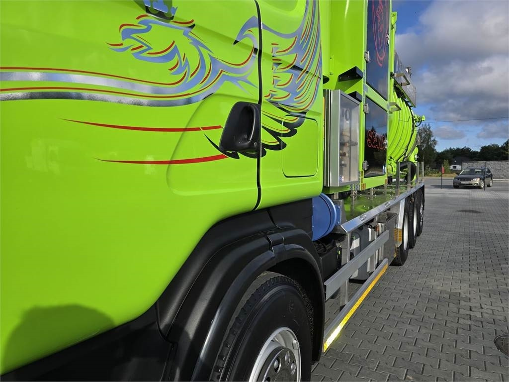Saug-/ Spülfahrzeug Scania Disab Centurion P210/9 Suction-blowing vacuum load: das Bild 9