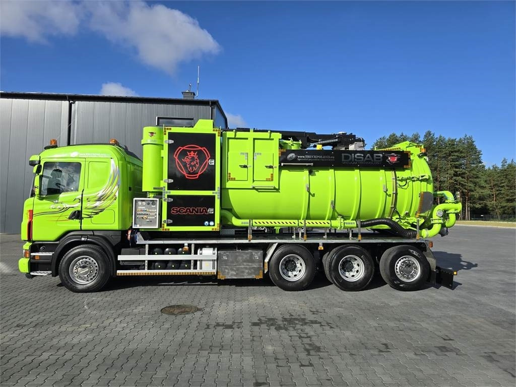 Scania Disab Centurion P210/9 Suction-blowing vacuum load - Saug-/ Spülfahrzeug: das Bild 4 Scania Disab Centurion P210/9 Suction-blowing vacuum load - Saug-/ Spülfahrzeug: das Bild 4