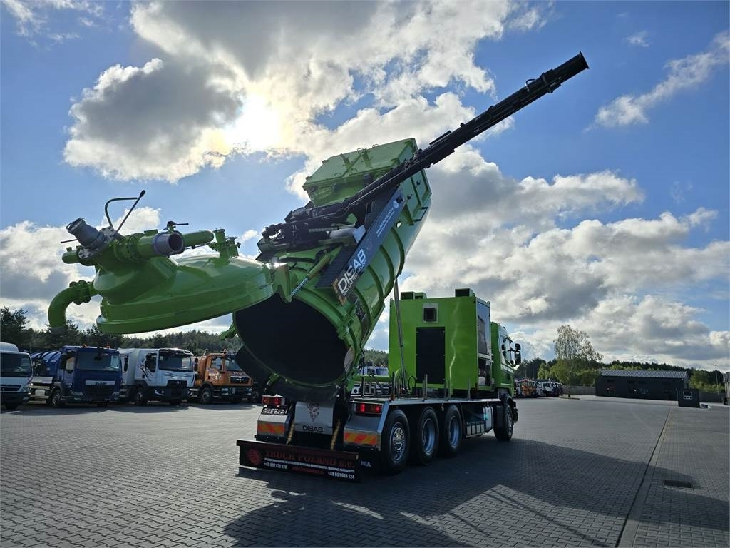 Scania Disab Centurion P210/9 Suction-blowing vacuum load - Saug-/ Spülfahrzeug: das Bild 1 Scania Disab Centurion P210/9 Suction-blowing vacuum load - Saug-/ Spülfahrzeug: das Bild 1